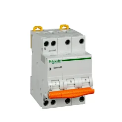 Schneider Electric Schneider installatieautomaat 16A 3-polig + N B-karakteristiek