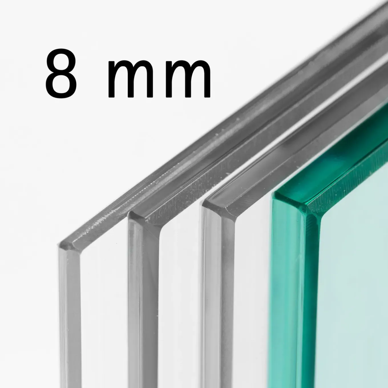 Schulte Complete Glazen Draaideur - 83 X197 Cm - Gesatineerd - Zwart - Zonder Kozijn- Omkeerbaar