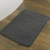 Sealskin Angora badmat 60x90cm polyester donkergrijs