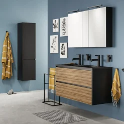 Sealskin Trellis badmat 60x90cm katoen zwart