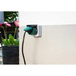 SEC24 HAF780S Schakelaarset met afstandsbediening groen 3-delig met randaarde - Voor buiten - 3680W