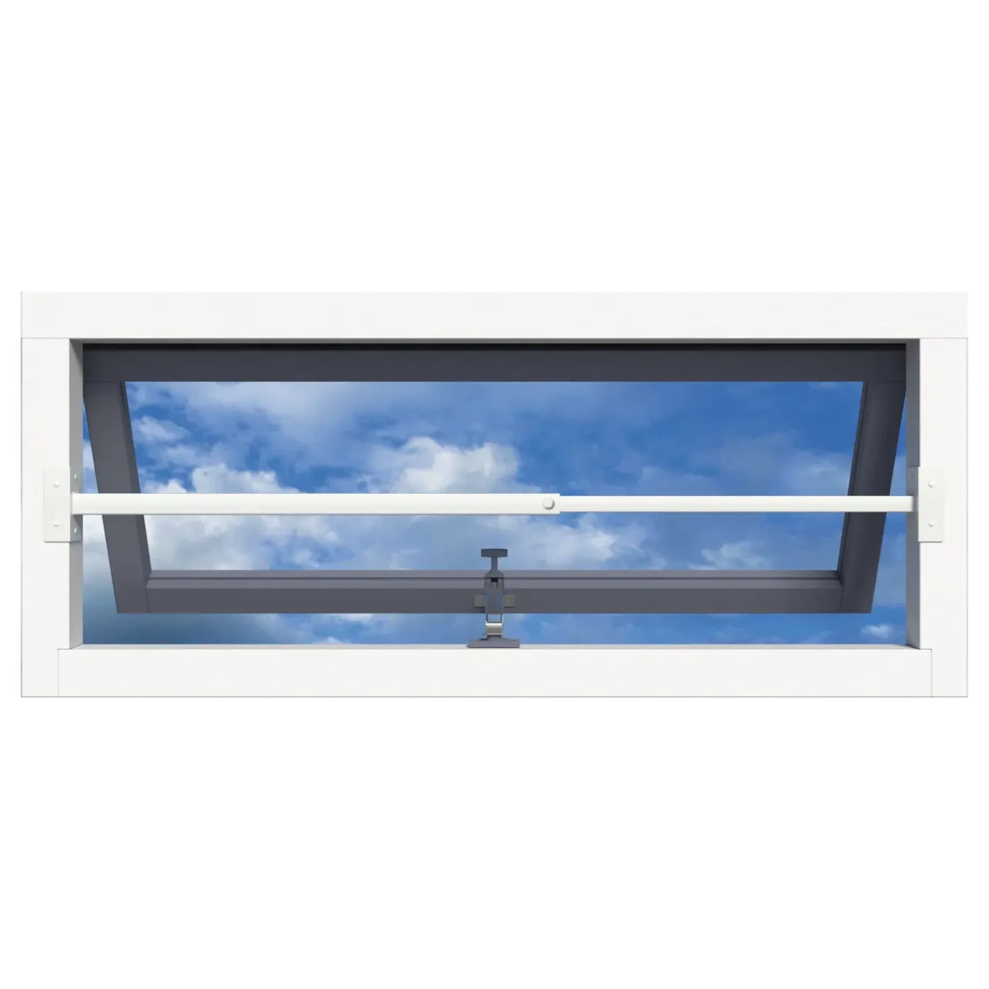 Secu Bar barrierestang Single in de dag 60-110cm