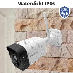 SecuFirst CWL401W Met 7 inch monitor en 1x Draadloze Beveiligingscamera - Wit