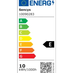 Sencys Breedstraler - Zwart - 10W - 950lm - IP65