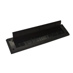 Sencys Brievenbusplaat - ABS - Bruin - 8x2x36cm