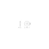 Sencys Carrosseriering - Gegalvaniseerd staal - M8 - 50 stuks