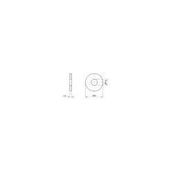 Sencys Carrosseriering - Gegalvaniseerd staal - M8 - 50 stuks