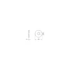 Sencys Carrosseriering - Gegalvaniseerd staal - M14 - 3 stuks
