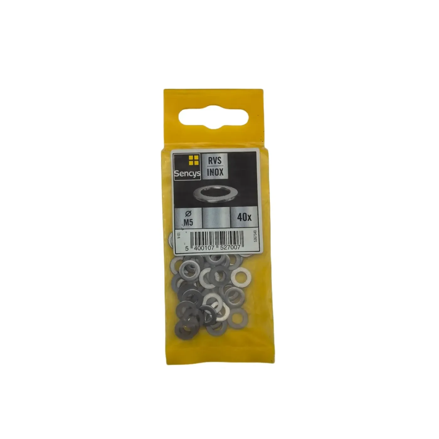Sencys Carrosseriering - RVS - M5 - 40 stuks