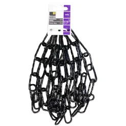 Sencys decoratieve ketting - Staal - Zwart - 4mm - 2,5m