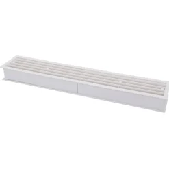 Sencys deurroosterset 46x9cm kunststof wit