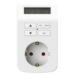Sencys Digitale Timer Schuko - Programmeerbaar - 3680W - IP20