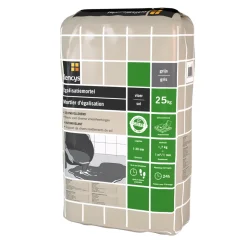 Sencys Egalisatiemortel Basic - 25kg - Grijs
