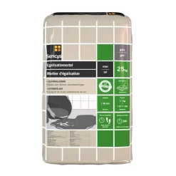 Sencys Egalisatiemortel Basic - 25kg - Grijs