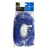 Sencys Elastisch touw - Elastisch kunststof koord - Schokabsorberend - 8mm x 10m - Blauw