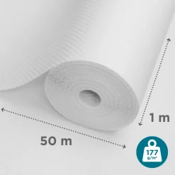 Sencys glasvliesbehang diagonaal - 50 m - 177 g/m²