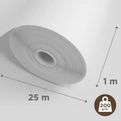Sencys glasvliesbehang - ruit - 25 m - 200 g/m²