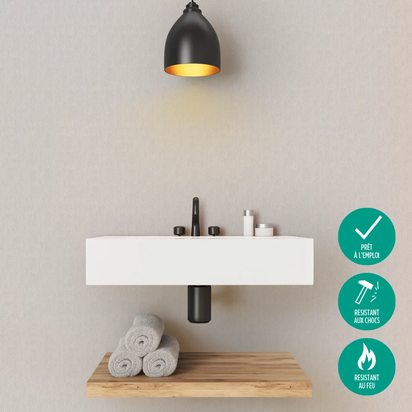 Sencys glasvliesbehang supercoat - 25 m - 150 g/m²