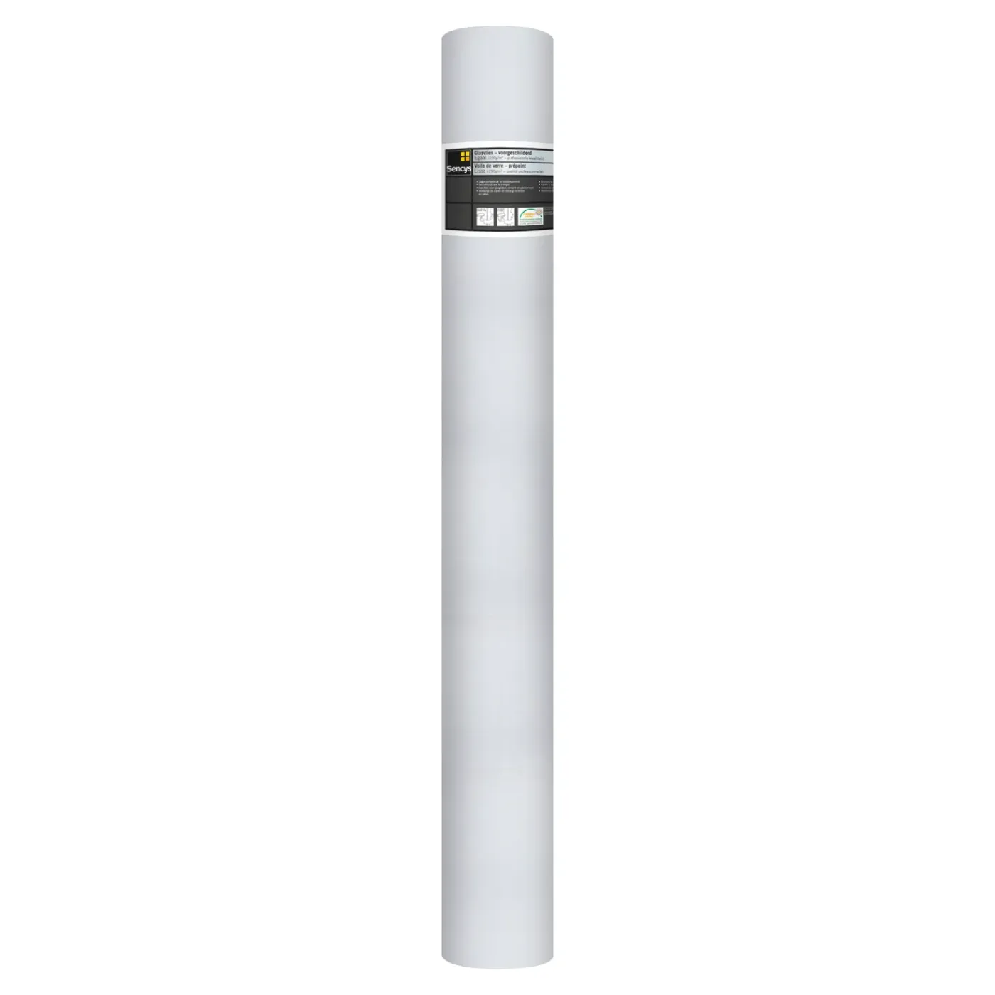 Sencys glasvliesbehang voorgeschilderd - 25 m - 190 g/m²