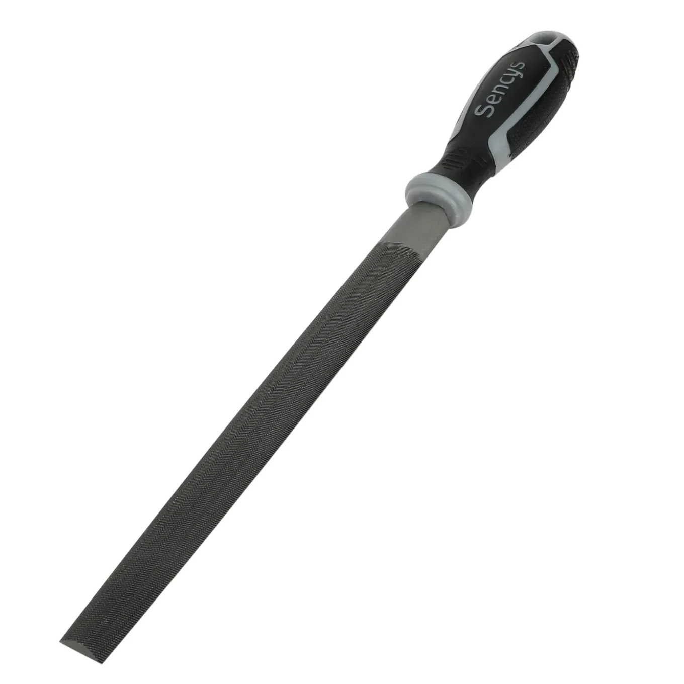 Sencys halfronde vijl metaal 20x6x200mm