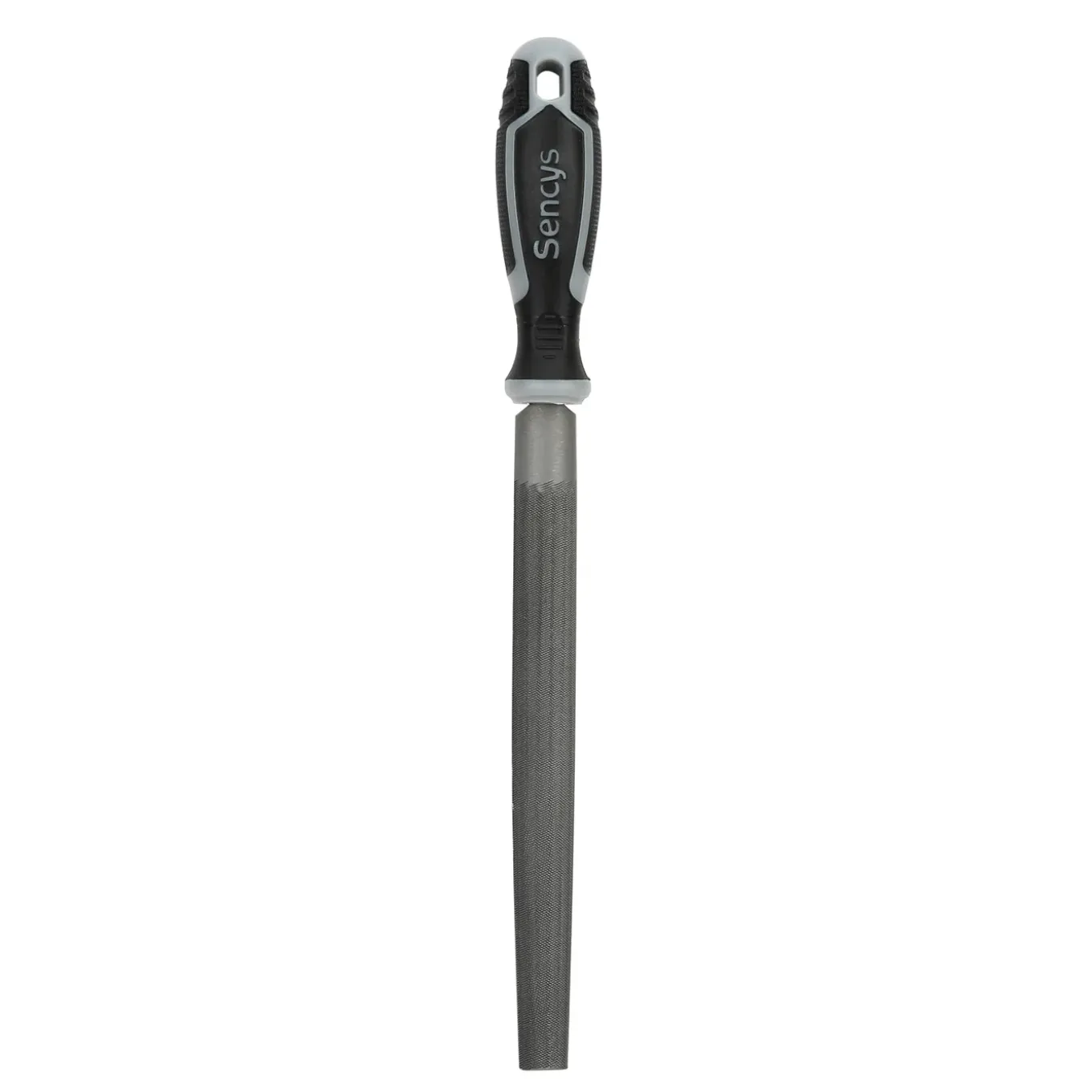 Sencys halfronde vijl metaal 20x6x200mm