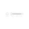 Sencys houtdraadbout M6x40mm per 25 r.v.s.