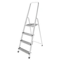 Sencys - huishoudtrap - aluminium - 4-treden – max. 150kg