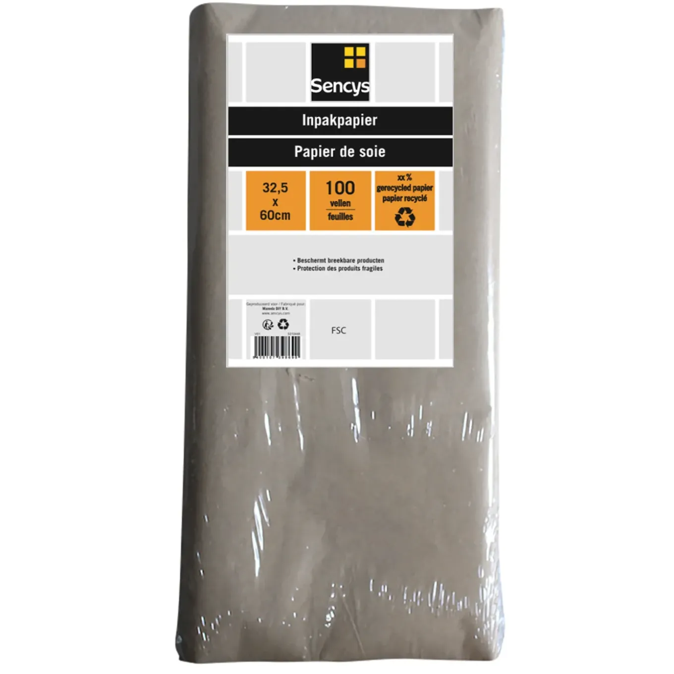 Sencys Inpakpapier 100 vellen