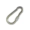 Sencys karabijnhaak - Gegalvaniseerd - met schroefsluiting - diam. 8mm - 80mm