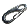Sencys karabijnhaak - RVS - met veiligheidssluiting - 50mm