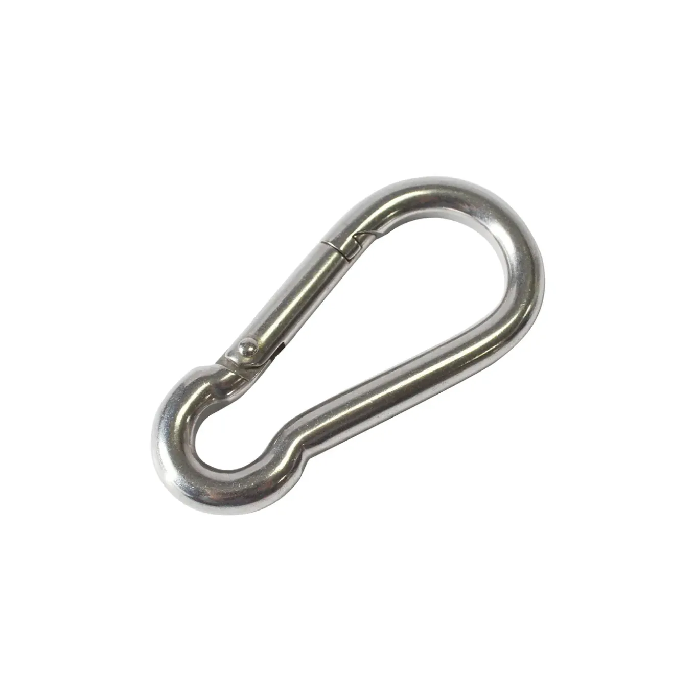 Sencys karabijnhaak - RVS - 8x80mm