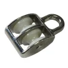 Sencys Katrolblok Dubbel met oog – Gegalvaniseerd staal – 6mm