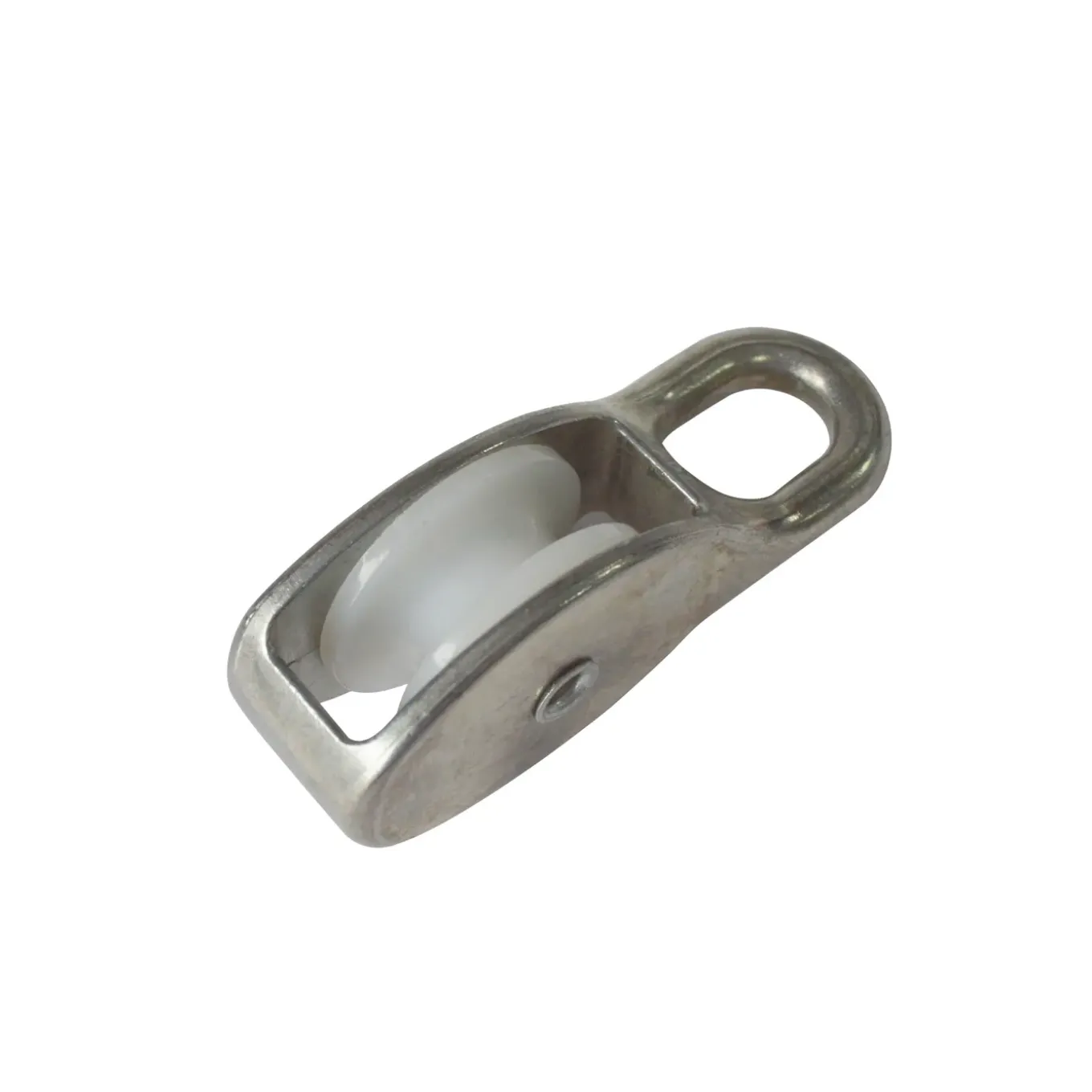 Sencys Katrolblok Enkel met Oog – Gegalvaniseerd Staal – 8mm