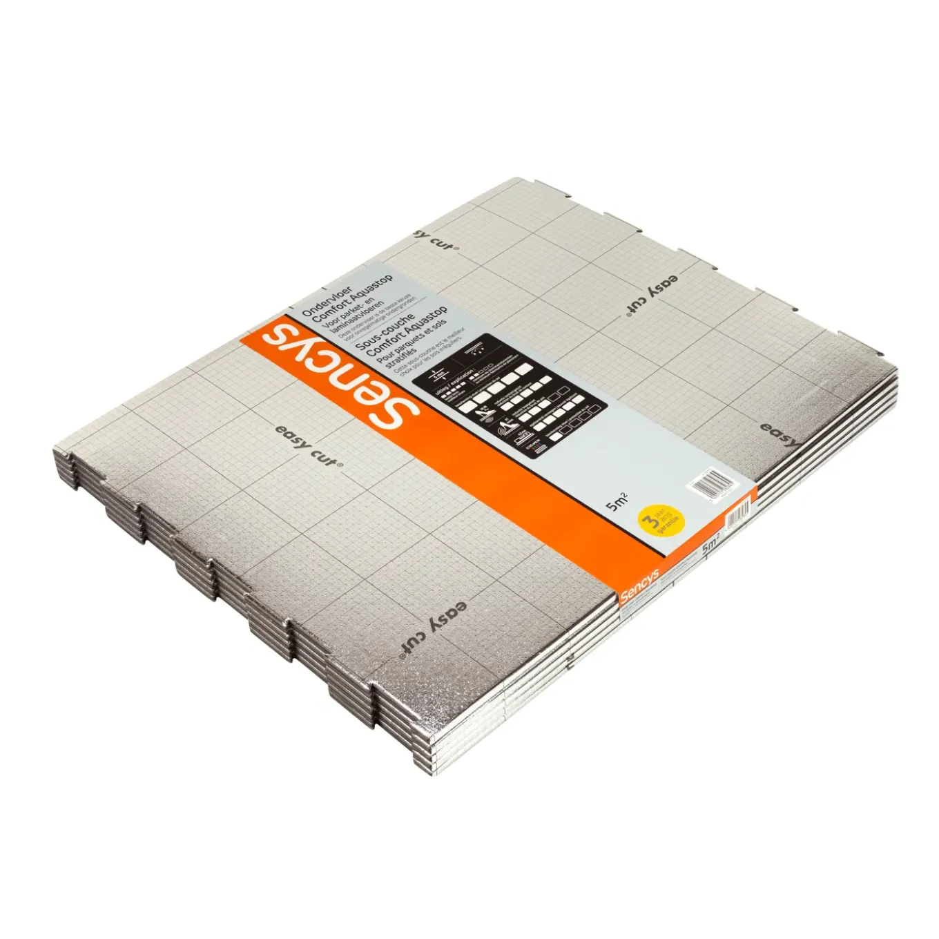 Sencys Laminaat Ondervloer Comfort - 5mm - 5m²