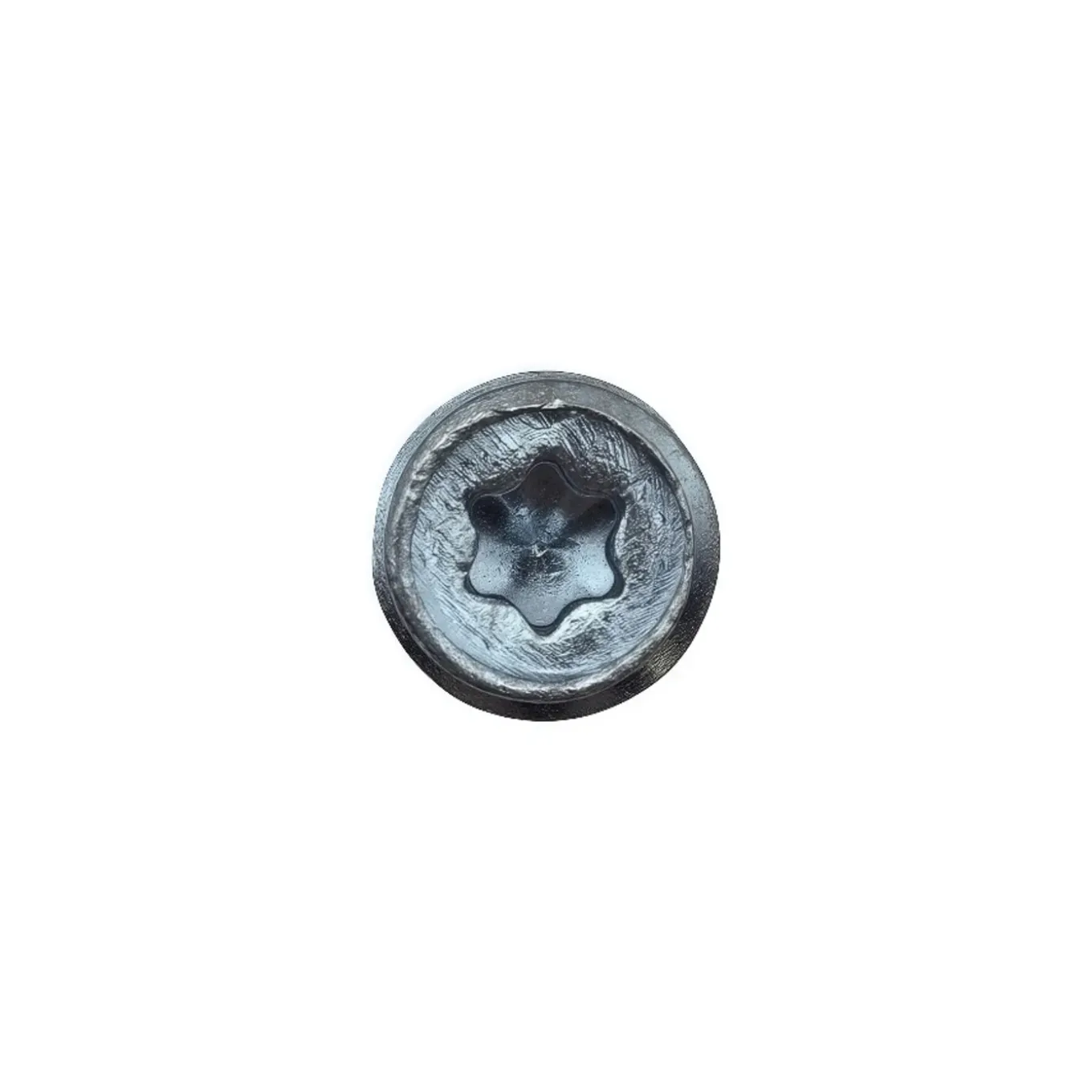 Sencys Metaalschroef Gegalvaniseerd Zeskantkop - M8x60mm - 5 stuks