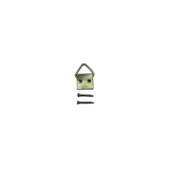 Sencys Muurhaakje voor schilderij vermessingd - 10x10mm - goud - 20 stuks
