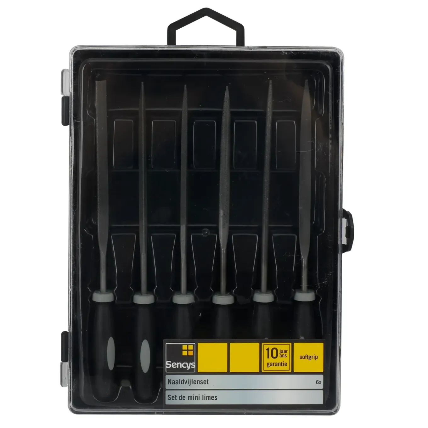 Sencys naaldvijlenset – 6 stuks