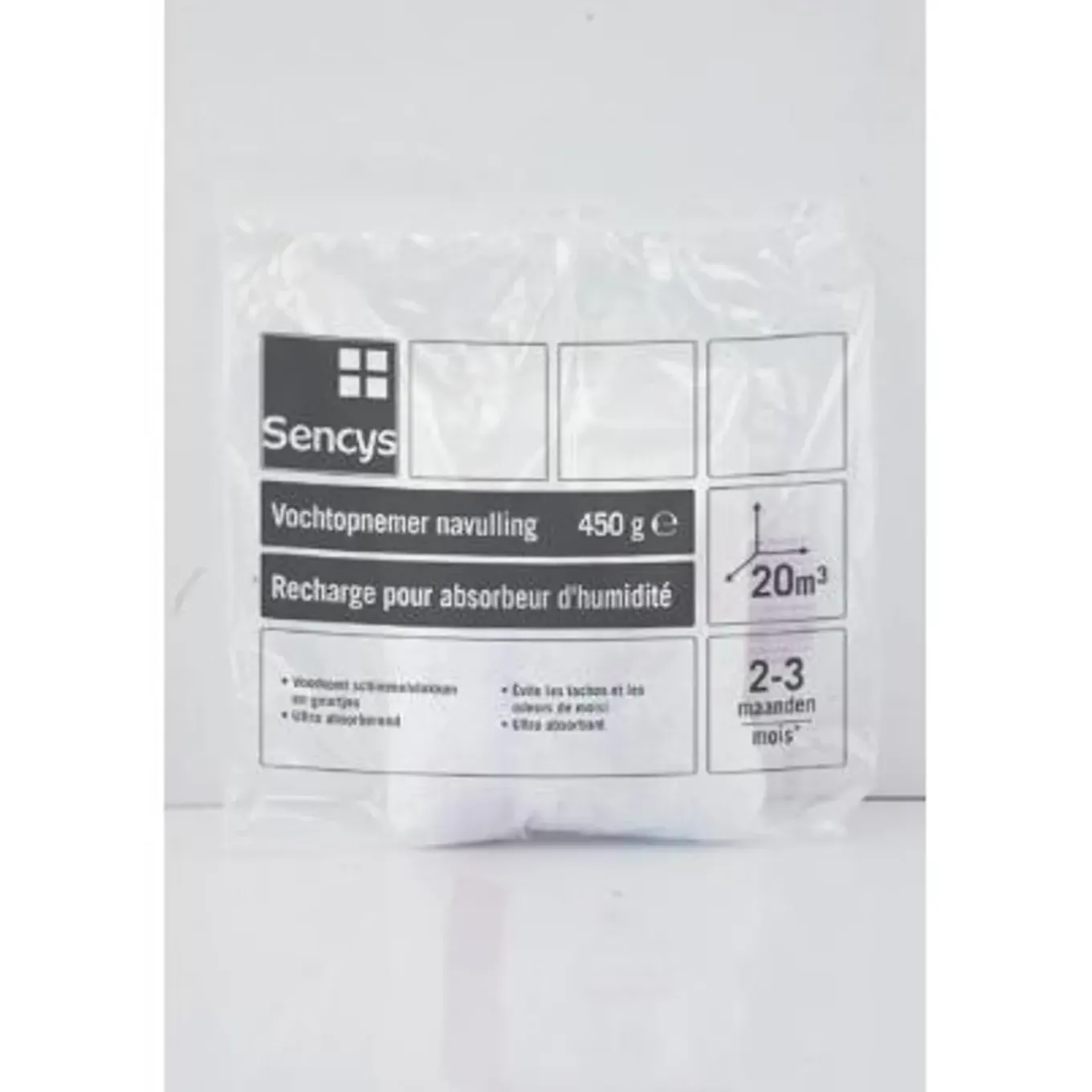 Sencys navulling vochtopnemer 450g 3x