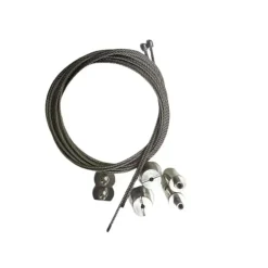 Sencys Ophangkabel - Roestvrij Staal - 1200x1,5mm - IP44 - 2 stuks