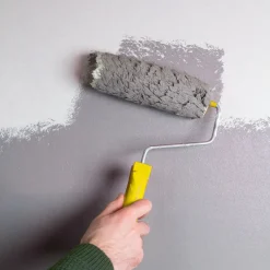 Sencys Overschilderbaar Vliesbehang Linnen - Wit - 10,05 m x 52 cm