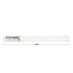 Sencys Overschilderbaar Vliesbehang Linnen - Wit - 10,05m x 104cm
