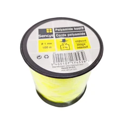 Sencys PA koord gevlochten fluor 1mm 100m