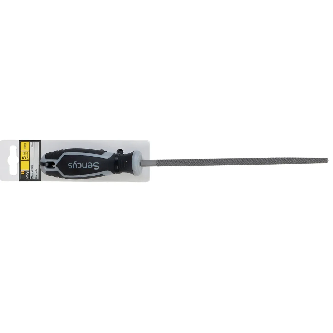 Sencys ronde vijl metaal Ø7,5mmx200mm