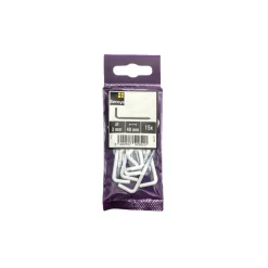 Sencys schroefduim 3x40mm wit per 15