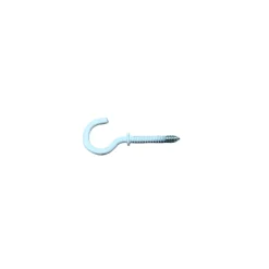 Sencys schroefhaak + hals 3x25mm wit per 10
