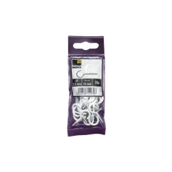 Sencys schroefhaak 2,5x16mm wit per 30