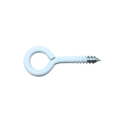 Sencys schroefoog 6x40mm wit per 4