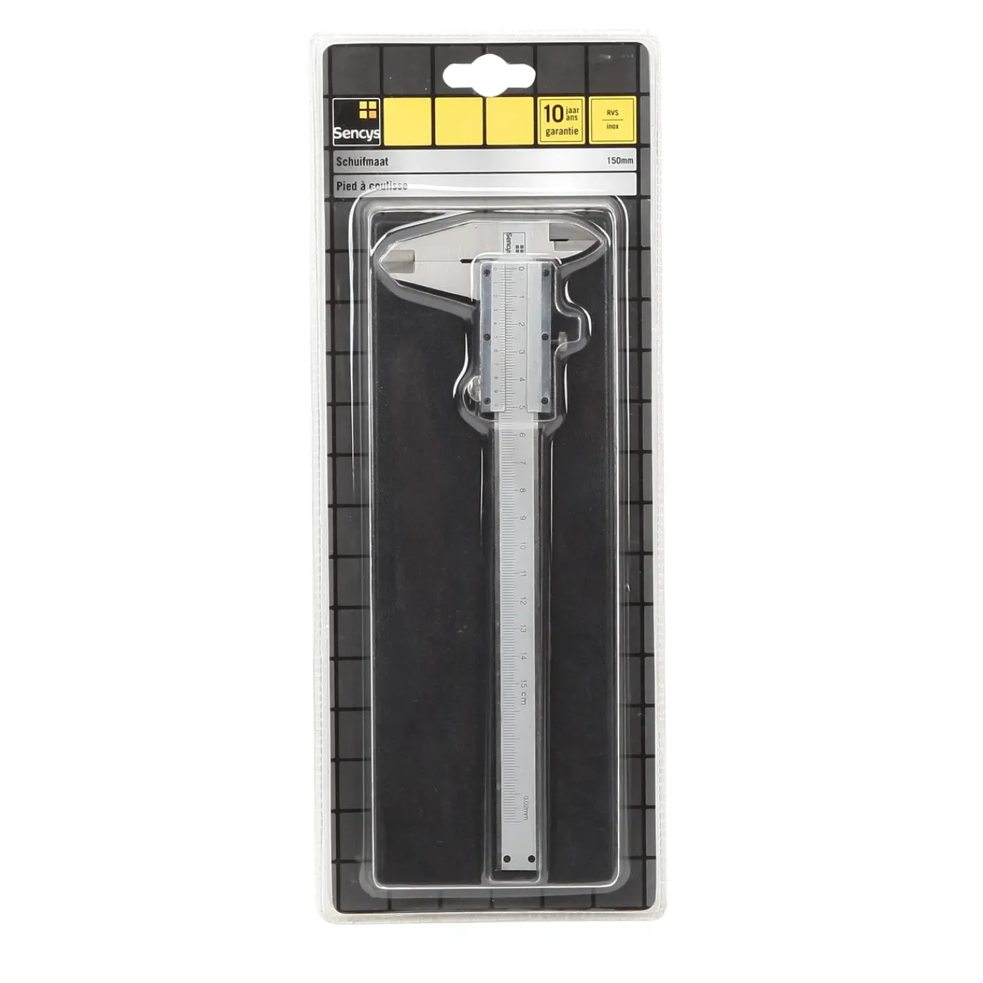 Sencys Schuifmaat RVS - 15cm