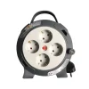 Sencys schuko haspel 5m 3G1.0 grijs