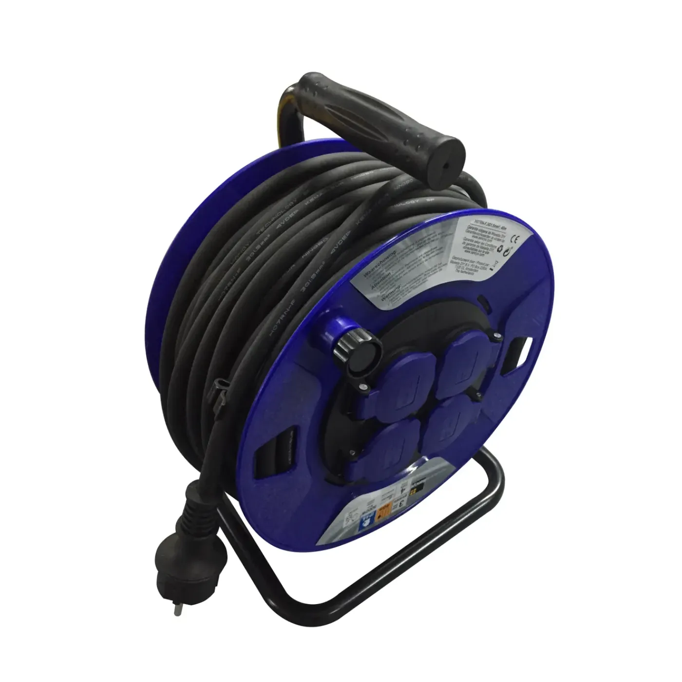 Sencys schuko haspel 40m 3G1.5 IP44